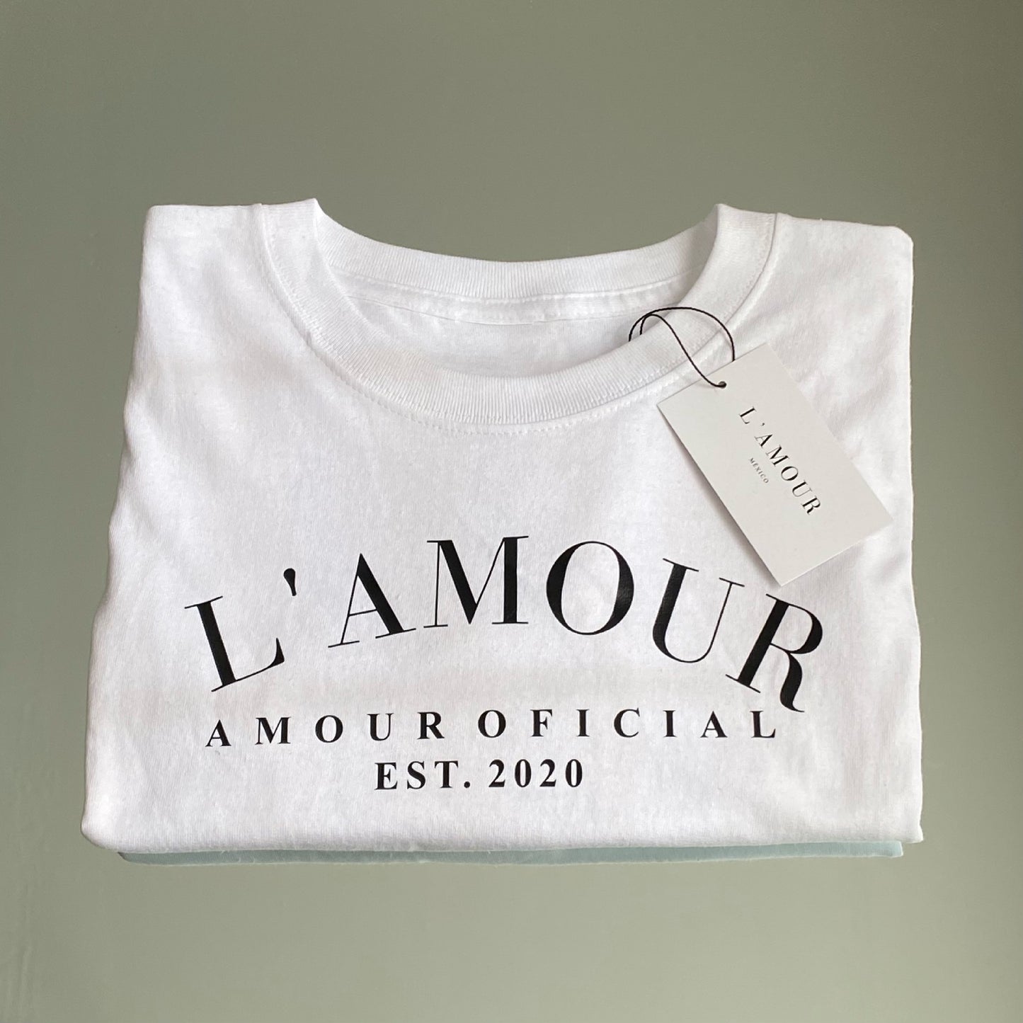 The Logo t-shirt WHITE