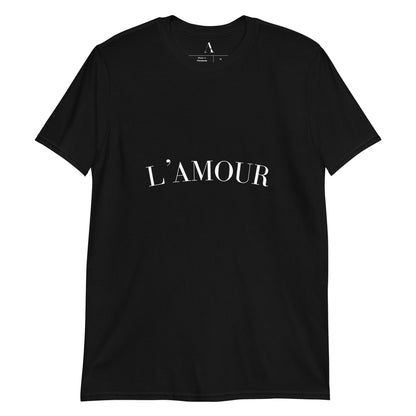 L'AMOUR basic black tee