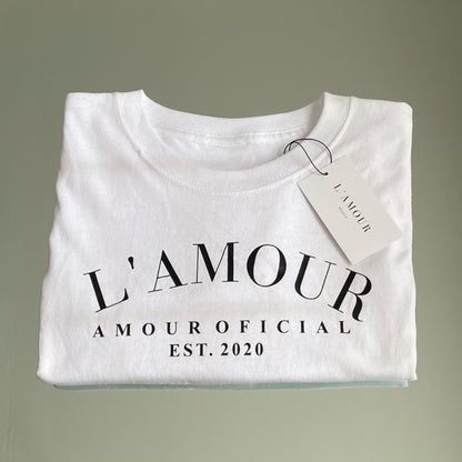 The Logo t-shirt WHITE
