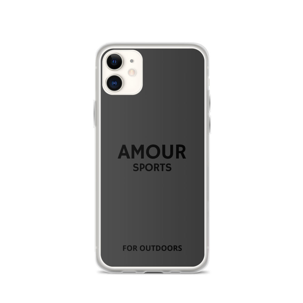 AMOUR SPORTS iPhone Case - BLACK edition