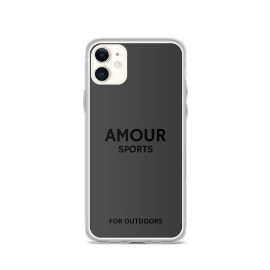 AMOUR SPORTS iPhone Case - BLACK edition