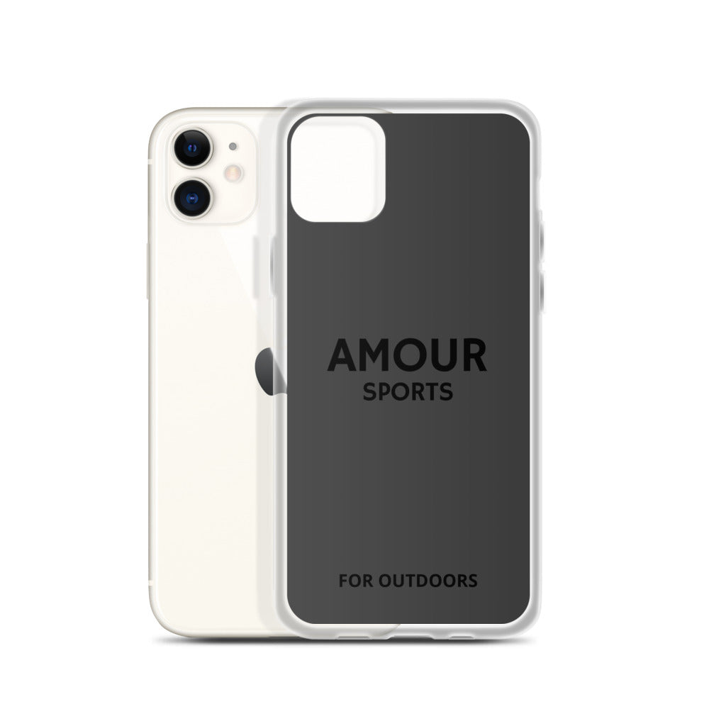 AMOUR SPORTS iPhone Case - BLACK edition