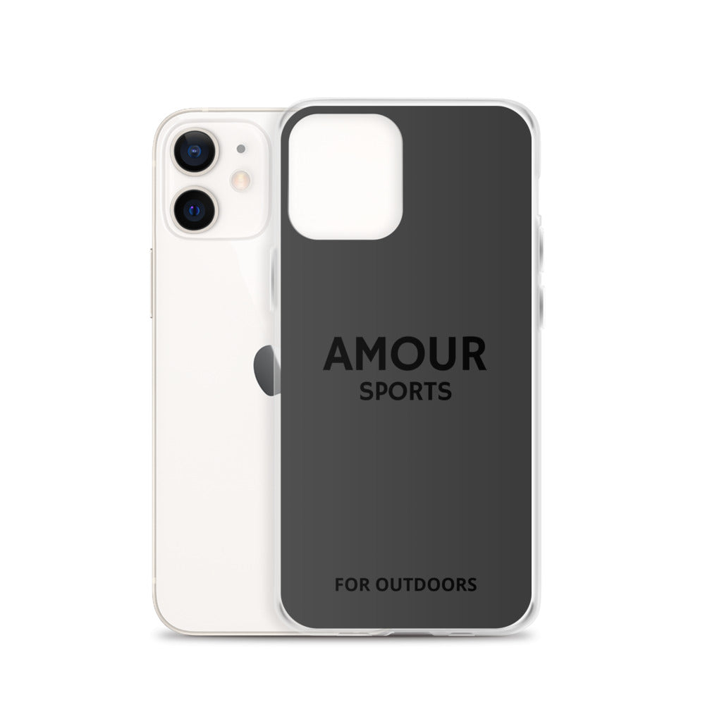 AMOUR SPORTS iPhone Case - BLACK edition