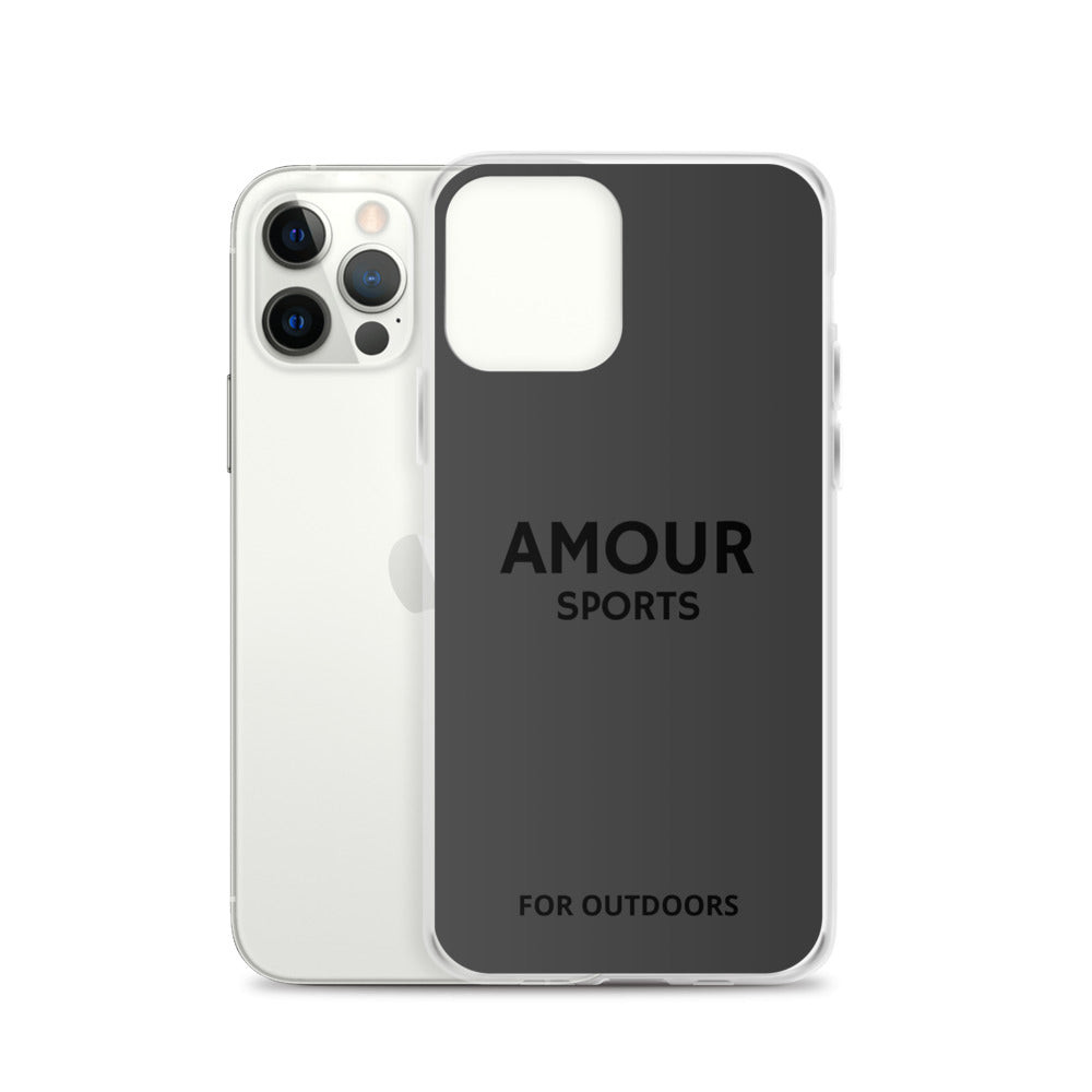 AMOUR SPORTS iPhone Case - BLACK edition
