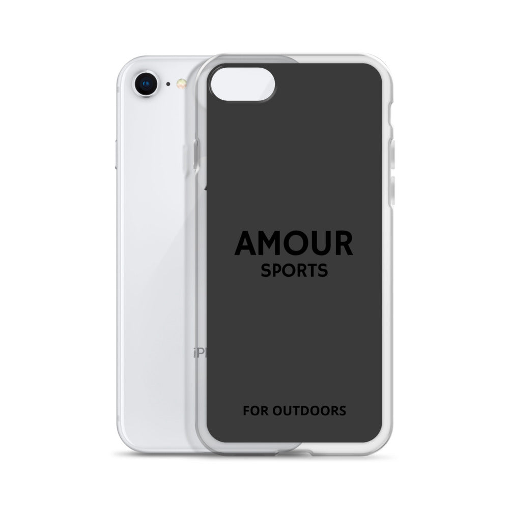 AMOUR SPORTS iPhone Case - BLACK edition