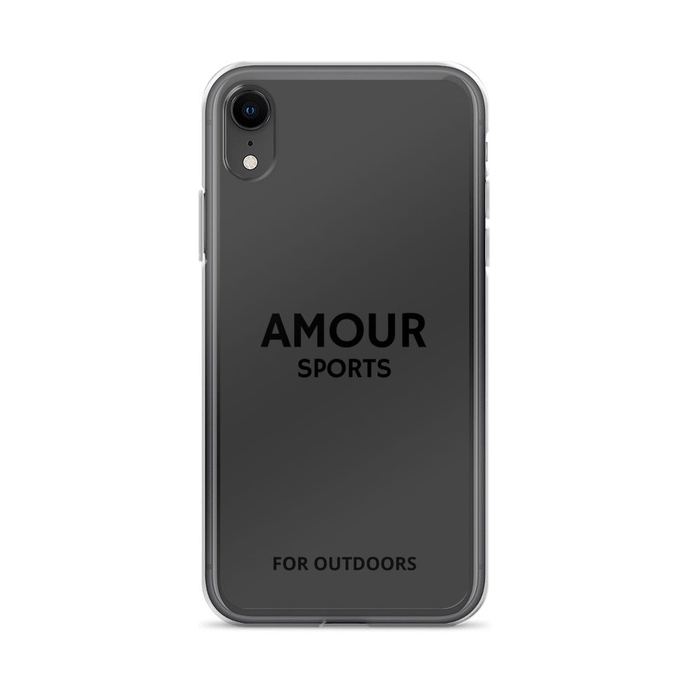 AMOUR SPORTS iPhone Case - BLACK edition