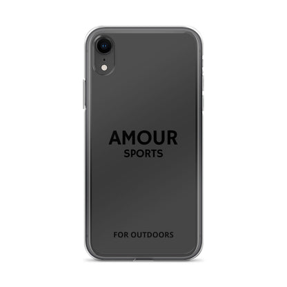 AMOUR SPORTS iPhone Case - BLACK edition