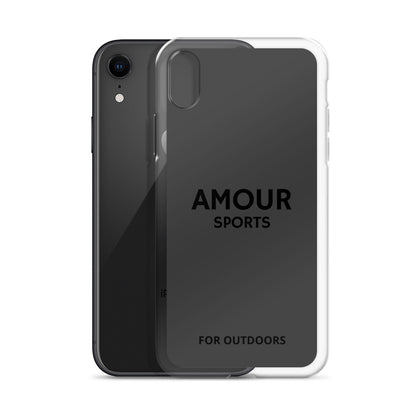 AMOUR SPORTS iPhone Case - BLACK edition